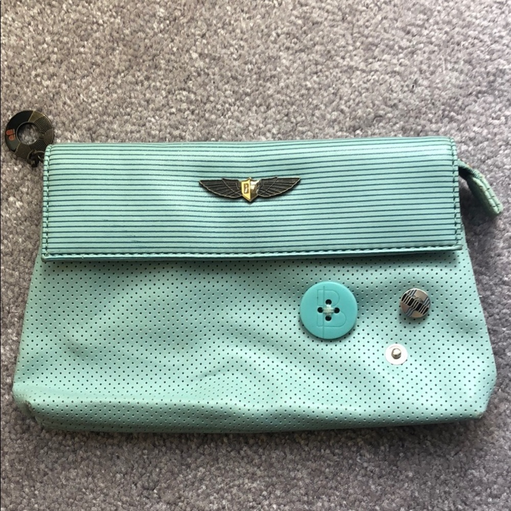 Perforated Burton Clutch / Handbag